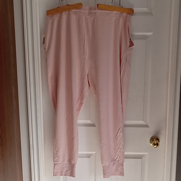 New!! Goodthreads XXL Track Jogging Pants 57% Cotton Pink Pajamas - Picture 7 of 12